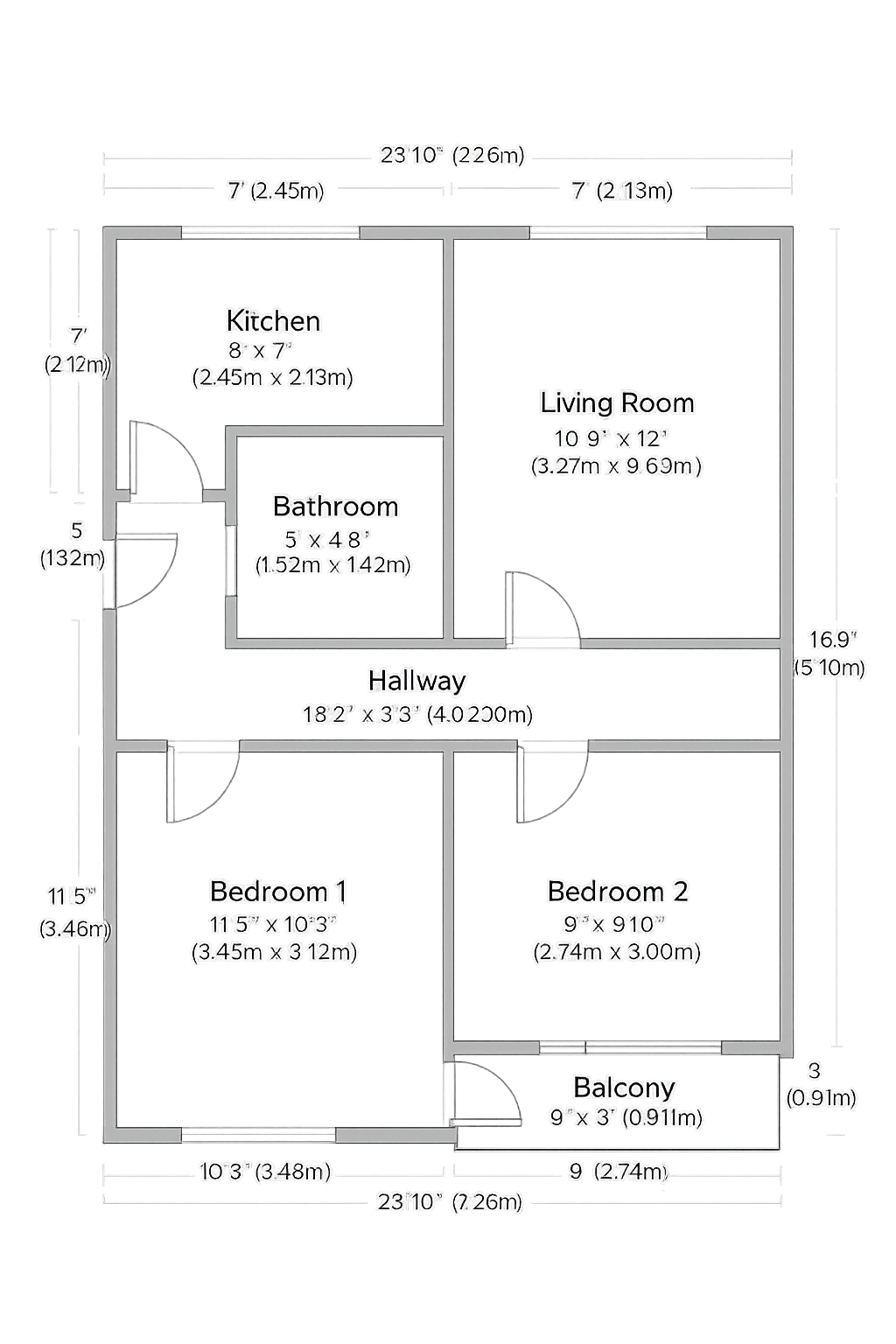 Floor Plan Redraw after