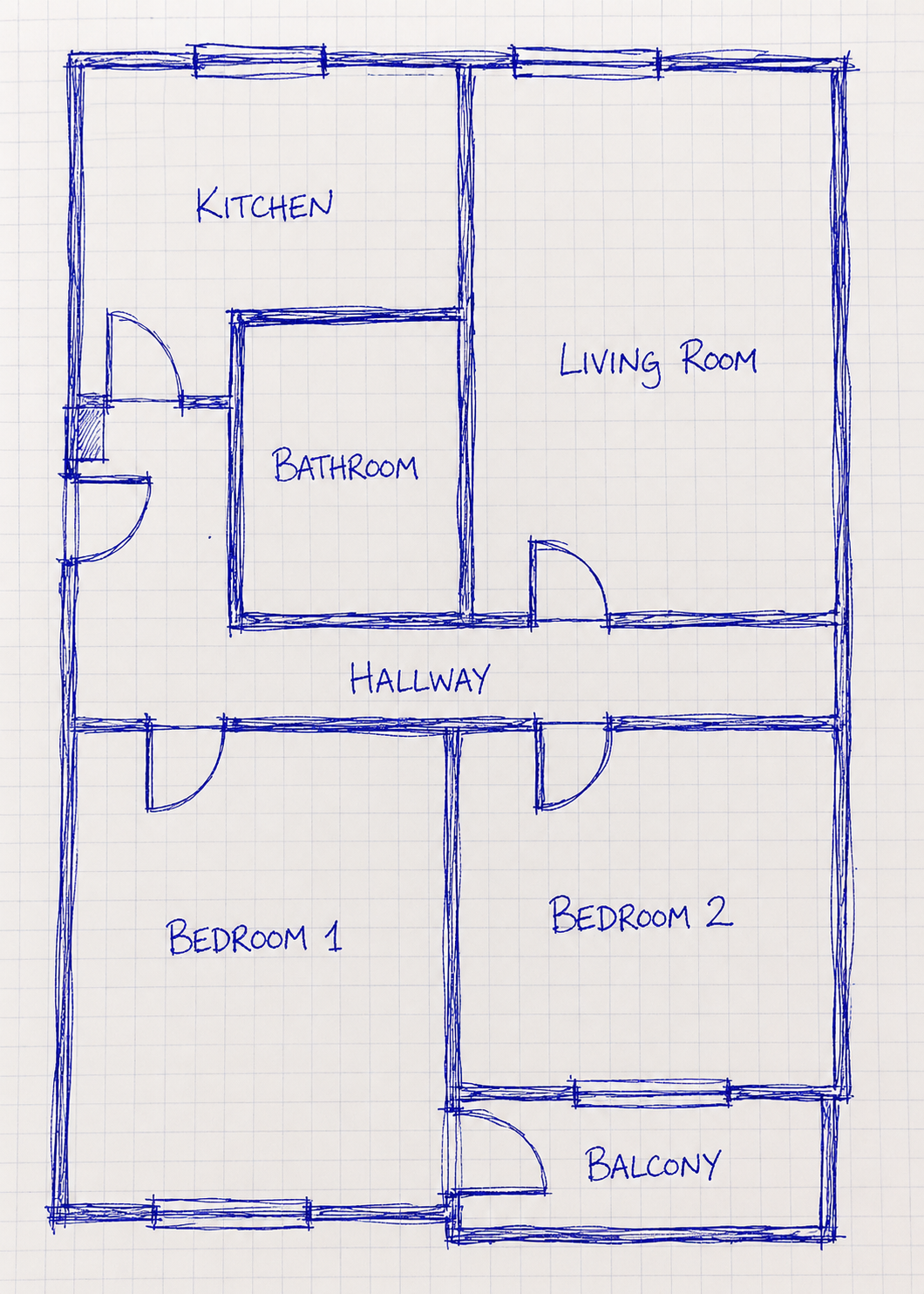 Floor Plan Redraw before